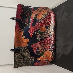 Vintage Hato Hasi Leather Bag